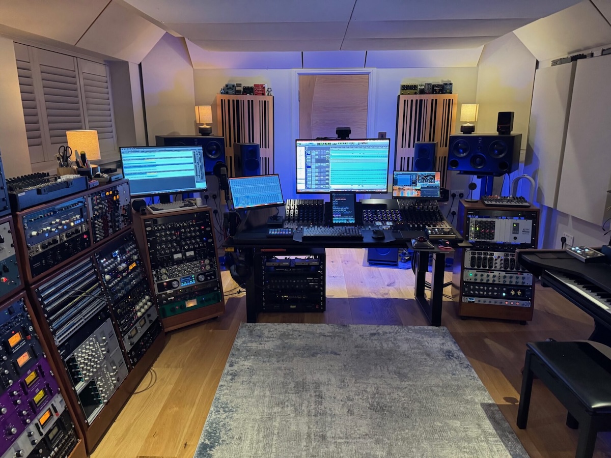 Wide shot of the control room, second angle